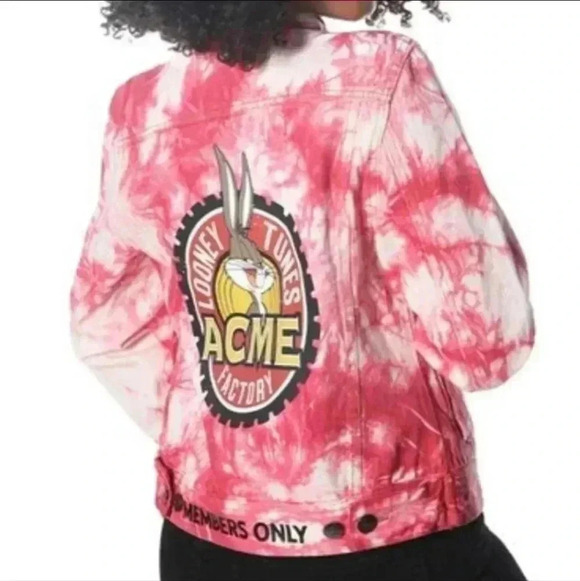 Members Only Jackets & Blazers - Members Only Tiedye Jacket. Size Medium